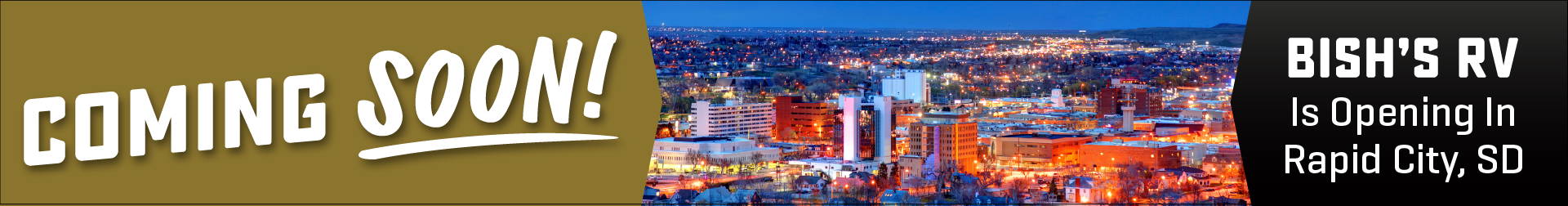 Bish's RV is now in Rapid City, SD